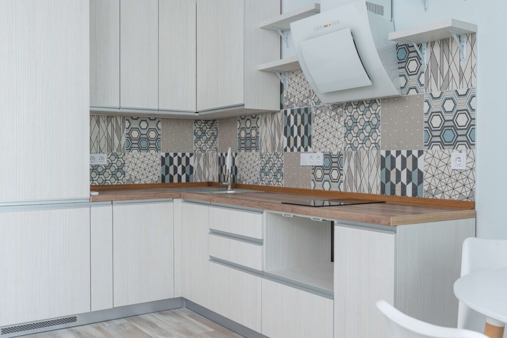 white kitchen cabinet design idea