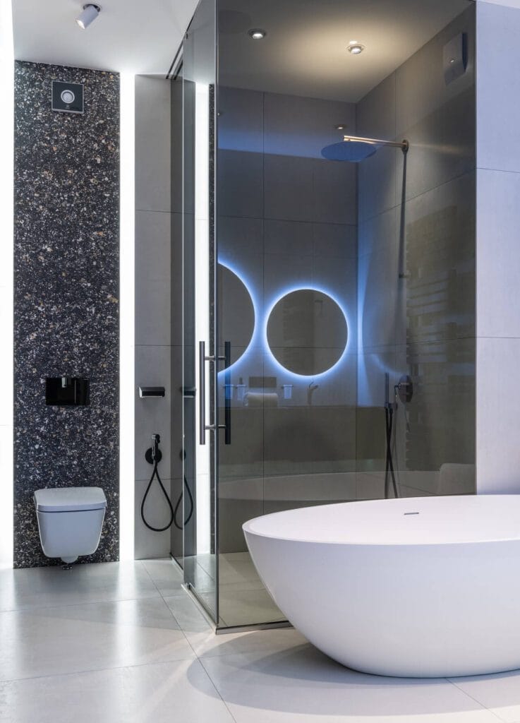 glass shower door