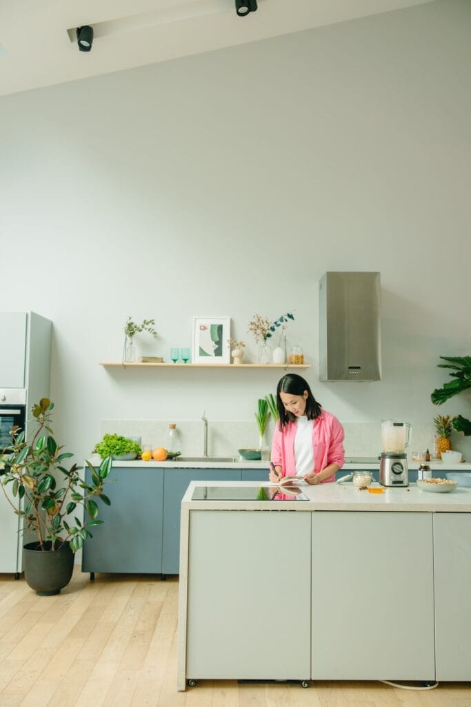 quartz kitchen