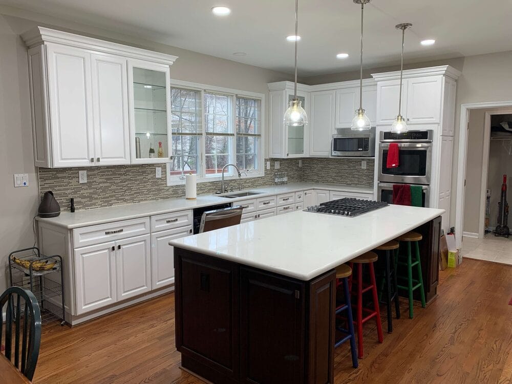 kitchen remodeling with modern island