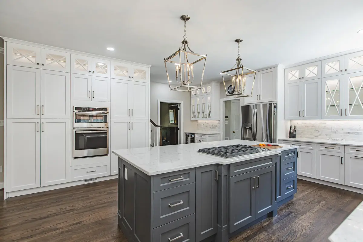 modern kitchen island