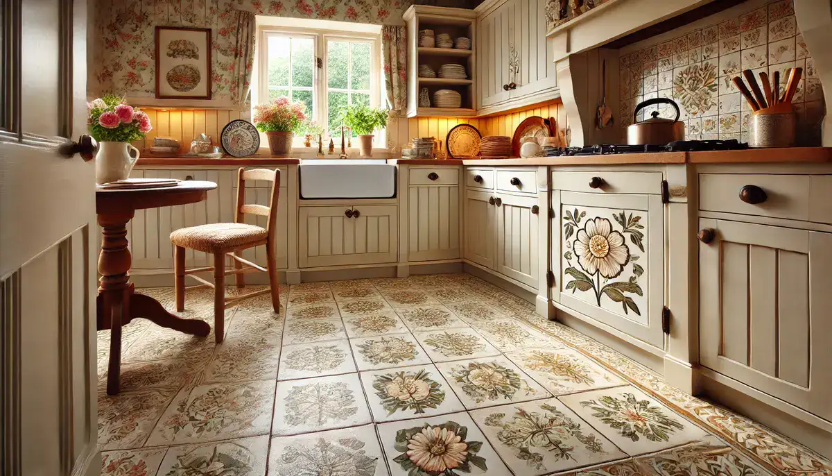 English Cottage Style Floor tile