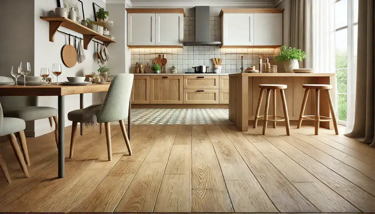 Oak Wood-Look kitchen Tiles