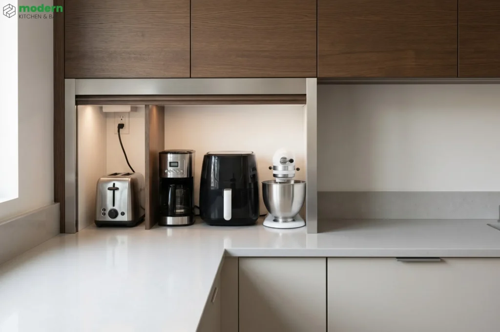 Install Appliance Garages and Pocket Doors