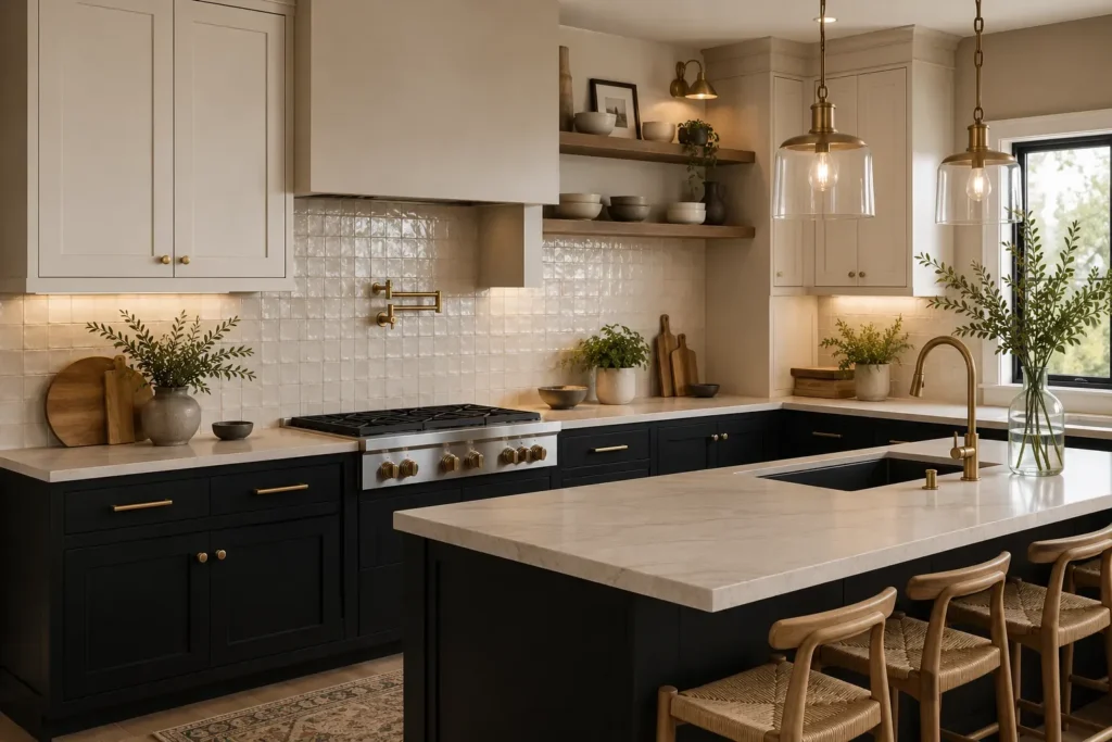 black_kitchen_cabinets_counterops_and_backsplashes