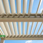 louvered-pergola-louvers-open-blue-sky