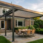 Pergola design metrics for Northern Virginia homeowners Golden ratio, post:beam sizing, footing depth, wind load, and shade coverage