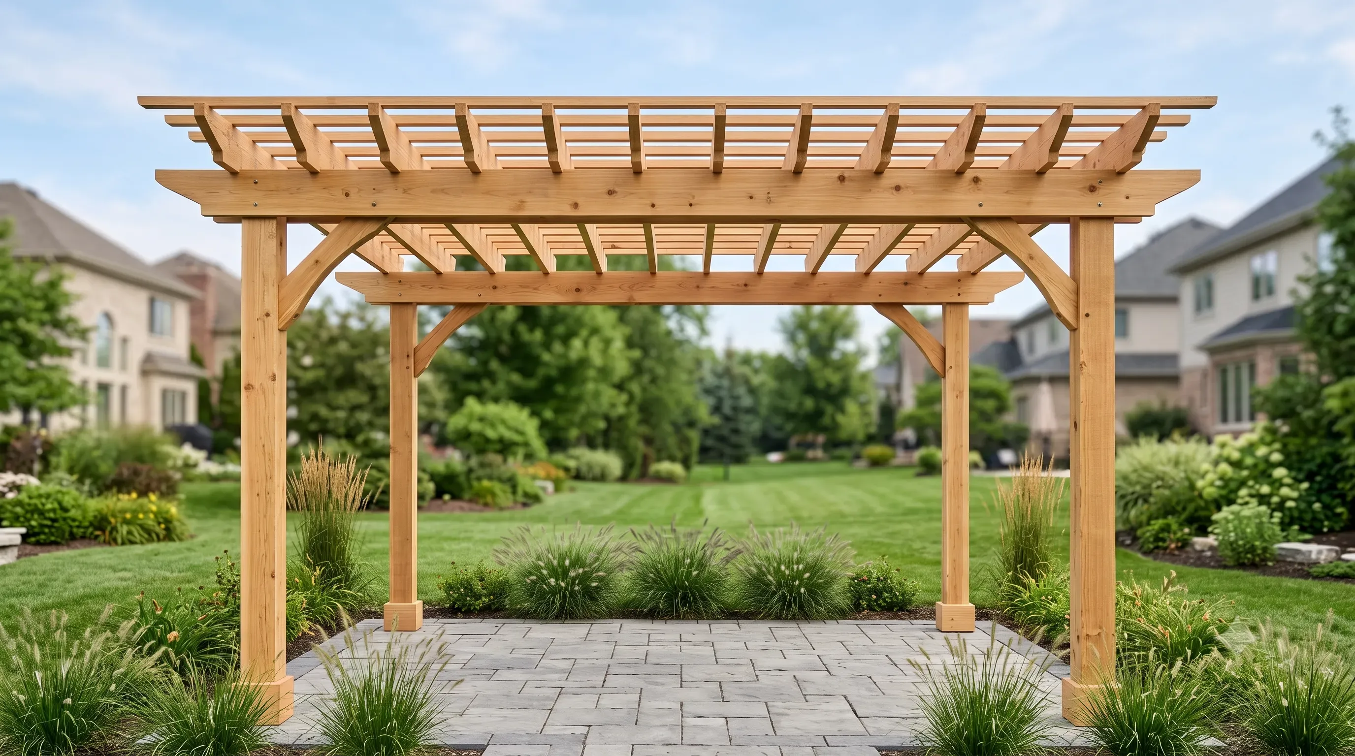 What is the perfect height for a pergola